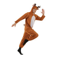 Conjunto de alce de Navidad todo en uno, traje de Reno para fiesta de Cosplay, escenario y Bar, novedad de 2021 - details 6