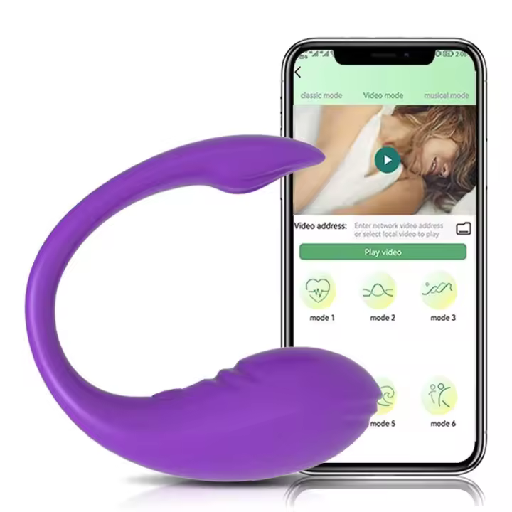 Vibrador de huevo de amor con Bluetooth para mujeres adultas, estimulador vibratorio del punto G Vaginal, Control inalámbrico portátil, Juguetes sexuales - 1
