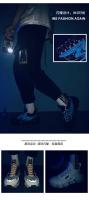 Zapatillas de ocio versátiles para hombre, zapatos deportivos ligeros y cómodos para caminar, zapatos para correr con hoja de grafiti a la moda, calzado masculino - details 9