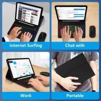 Funda para iPad de décima generación, carcasa con teclado RGB, ratón, retroiluminación arcoíris, teclado mágico español, 10,9 pulgadas, 2022 - details 4