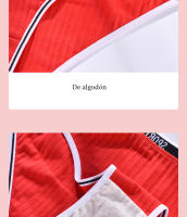 Ropa Interior de Algodón para Mujer, Cómoda Cintura, Baja Lencería de Color Sólido, Bragas Sexys, Moda de Verano, 3 Piezas - details 7