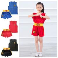 Pantalones cortos de Muay Thai para hombres, mujeres y niños, camiseta MMA, ropa de Kungfu Wushu, artes marciales, Sanda, Rashguard, pantalones de boxeo, uniforme Sanda - details 4