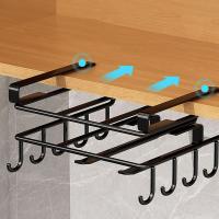 Tabla de cortar de acero inoxidable, soporte para tapa de olla, gran capacidad, ahorro de espacio, tapa de olla, estante de almacenamiento con ganchos, alta carga - details 8