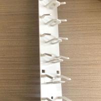 Estante para sombreros de pared con 9 rejillas, práctico soporte de exhibición para sombreros, organizador de gorras de béisbol multicapa montado en la pared para sala de estar - details 10