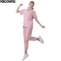 Uniforme médico para quirófano, conjunto de gomas de trabajo para hospital, suministros médicos, traje de cirugía dental para enfermera, ropa de trabajo. - details 17