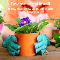 Sistema de Riego Automático para Plantas de Interior con Temporizador Fácil Instalación Herramienta de Irrigación para Macetas Producto Normal con Batería - details 9