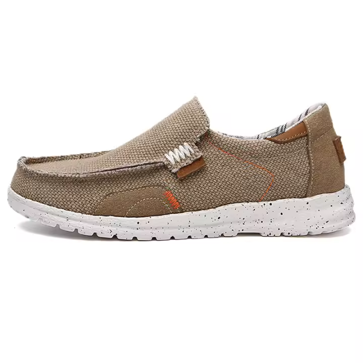 Zapatos anchos para hombre Zapatos casuales sin cordones Mocasines Calzado ancho y cómodo para barco - 1