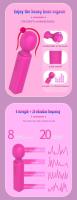 20 Frecuencia Vibración 8 Velocidades Imán recargable poderoso portátil cuerpo completo AV varilla masajeador para la mujer vibrador relajación masturbación palo - details 2