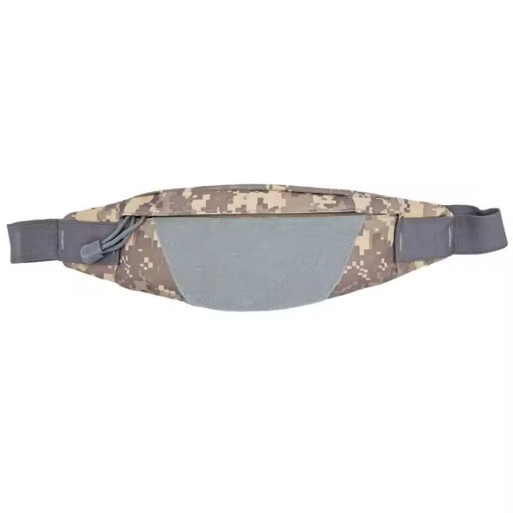 Bolsa para correr con bolsillo en la cintura de camuflaje para viajes militares del ejército, riñonera táctica para deportes al aire libre - 1