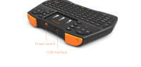 Mando a distancia Tricolor con retroiluminación, 2,4G, multifunción, ratón y teclado, Mini táctil, inalámbrico - details 14
