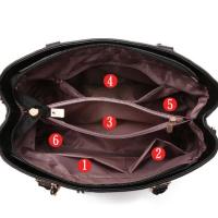 Bolsos de mano casuales, Bolsos cruzados compuestos, Moda de lujo, 2 piezas por juego - details 21