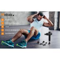 Mebak Pistola de Masaje Masajeador Muscular Eléctrico Mano Atleta Cuello Espalda Alivio del Dolor