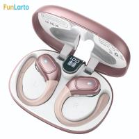 Auriculares Bluetooth 5.3 Deportivos Con Mango IPX7 Impermeables Sin Cable Batería De 75 Hrs Pantalla LED Botones Físicos - details 0