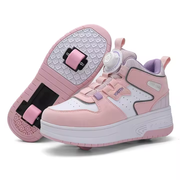 2024 Nueva Malla De Dos Ruedas Mob Zapatos De Los Niños Patines De Ruedas Perezoso Mosquetón Esencial De Los Deportes - 1