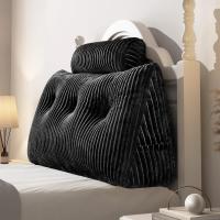 Cojín de Lectura Triangular Almohada de Apoyo Lumbar Suave Bolster para Posición de Sofá de Cama - details 50