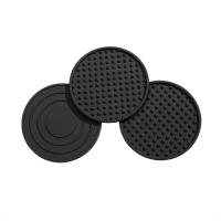 Posavasos antideslizante de protección de mesa de silicona para bebidas, resistente al calor, 3/6 piezas - details 12