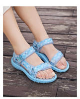 Sandalias De Verano Para Niñas Con Perla Y Diseño De Princesa Zapatos Suaves Y Antideslizantes Para Niños Cierre De Correa Transpirables Talla True - details 8