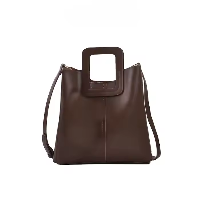 Bolso de mano de gran capacidad, bandolera de un solo hombro, con sistema de Color Popular, a la moda, novedad - 1