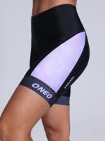 Pantalones cortos de ciclismo con costuras de dos tonos, alta elasticidad y transpirabilidad, pantalones cortos deportivos al aire libre, ropa deportiva para mujeres - details 19