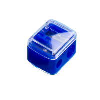 Tatuaje lápiz de ceja lápiz de ceja lápiz de ceja afilador de lápiz cosmético tamaño diseño de agujero doble herramienta de lápiz de rollo lápiz de ceja cepillo - details 4