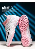Botas de fútbol cruzadas juveniles cómodas para hombres de alta calidad con suela de tachuelas para uso deportivo - details 11