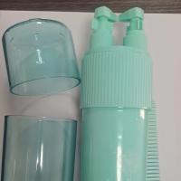 Taza de pasta de dientes multifunción ligera, taza de viaje portátil compacta de plástico, almacenamiento de champú, taza de Camping a prueba de fugas - details 3