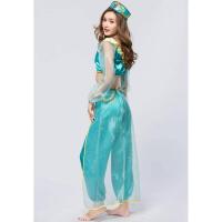 Vestido de princesa Jasmine con linterna de Aladino, uniforme de juego COS, disfraz de Halloween, disfraz de juego de rol - details 8