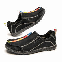 Zapatos de lona informales para hombre, mocasines transpirables, suaves y cómodos, antideslizantes, sin cordones, para conducir - details 15