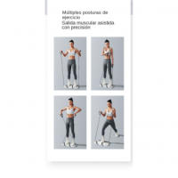 Soporte plano multifuncional, barra de empuje, tabla entrenamiento para el pecho el artefacto de entrenamiento muscular Abdominal - details 7