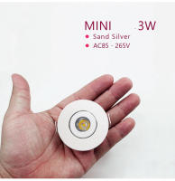 6 uds Led Mini Downlight 3W foco lámpara empotrable AC85-265V luz de techo de aluminio 52mm con controlador - details 1