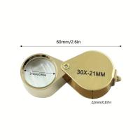 Loupe de Joyero de Vidrio Pocket Lupa de Magnificación Compacta para Joyeros - details 5