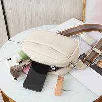 Bolso de mujer primavera verano nuevo bolso cuadrado pequeño con correa ancha, bolso cruzado de un solo hombro - details 11