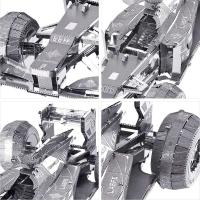 Piececool Building Racing Car 3D Metal Puzzle Asamblea Modelo Kits Juguete Creativo - details 8
