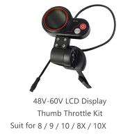 Kit de Pantalla LCD de Pulgar para Scooter Eléctrico Zero 48V-60V Accesorios de Display 6PIN - details 3