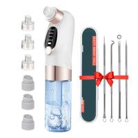 Removedor de espinillas, aspiradora de poros, limpiador facial eléctrico, eliminación de cabeza de acné y espinillas, recargable por USB, ciclo de agua, eliminación de puntos negros - details 1