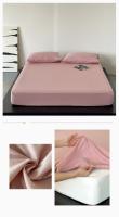 Bonenjoy-funda de cama 100% algodón, Sábana bajera elástica, Funda de colchón agradable para la piel, ropa de cama suave (sin funda de almohada), 1 unidad - details 7