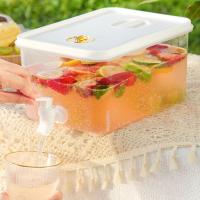 Hervidor de agua fría con grifo, cubo de agua fría para refrigerador, botella de limonada, dispensador de bebidas, 5l - details 7