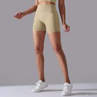 Pantalones cortos de cintura alta para mujer, ropa deportiva para Yoga, gimnasio, correr, pantalones cortos de entrenamiento - details 55