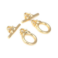 Pulsera de Tirantes Geométricos de Latón Dorado 18K Clasps para Hacer Joyería DIY - details 77