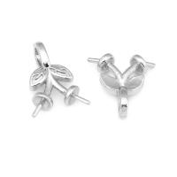 Perlas de latón de alta calidad con baño de oro de 18K, media perforación, para conectar dijes, tapas de perlas, accesorios para la fabricación de joyería DIY para mujeres - details 24