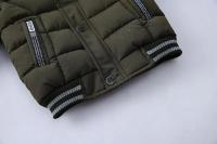 Chaqueta de Piel Cálida con Cuello de Piel para Niños Moda de Invierno con Capucha y Cremallera - details 22
