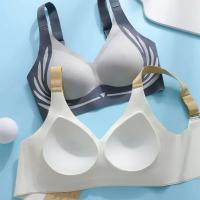 Sujetador Inalámbrico De Push-up Para Mujer Soporte Suave Ajustable Antigravedad Sin Costuras Levantador De Pecho Bra De Nylon Diverso Tamaños Colores - details 10