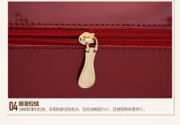 2025 nuevo bolso de charol rojo de moda bolso de mujer cáscara de cuero brillante bolso de mujer bolso de mensajero de hombro - details 23
