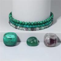 Pulsera de Piedras Naturales 4mm con 3pcs Cuarzo Rosa Piedra Amatista Rojo Ágata Turquesa Opalo - details 1