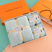 Juego de 3 Toallas，Con caja de regalo，terciopelo coral - Suaves y absorbentes - Toallas de baño - Toallas para la Cara y el Lavabo，La mejor opción para regalar a familiares, amigos y personas mayores. - details 18