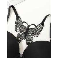 Conjunto de Lencería de Encaje para Mujer Bragas con Hebilla Frontal, Push Up, Bragas con Cinturón de Festón 1 Pieza - details 4