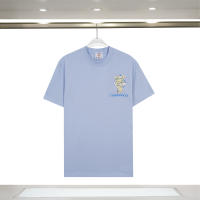 Camisetas de Verano Casuales para Hombres de Algodón Puro Cuello Redondo Mangas Cortas - details 0