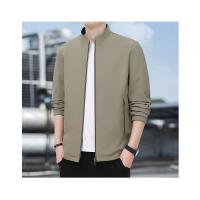 Chaquetas para hombre con cuello levantado, abrigos rompevientos, ropa Formal, Moda para primavera y otoño - details 16