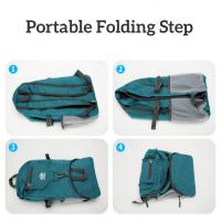 Mochila de Senderismo Plegable y Portátil de Gran Capacidad Multifuncional para Escalada, Ciclismo, Acampada Bolsa de Hombro para Exteriores - details 2