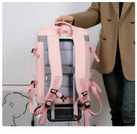 Mochila de equipo multifuncional para niñas, bolsa de ordenador simple de negocios para viajes de negocios - details 4